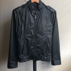 Leather Moto Jacket
